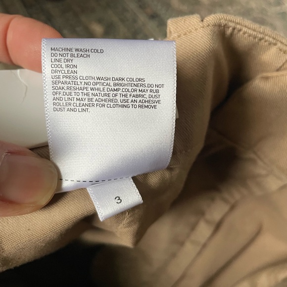 Uniqlo Women Wide Chino Pants Beige Tan NWT Size XS - Picture 13 of 14